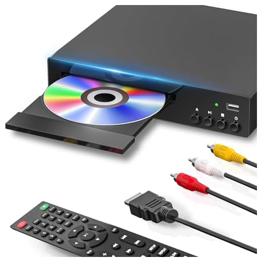 DVD Player, DVD Players for TV, All Region Free Compact DVD Player, Microphone Jack, AV Output & USB Input, PAL/NTSC Auto-Switch System, AV Connect with RCA Cable and Remote Control