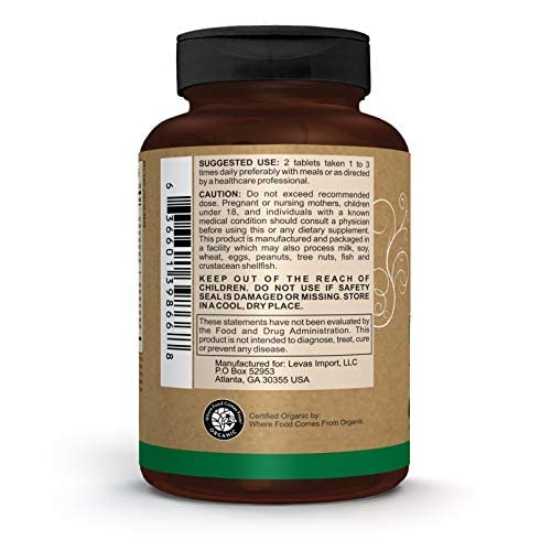 Pomona Wellness Super Greens Supplement, Full Of Superfood Vitamins & Minerals, Fruits & Vegetable, Greens Powder for Bloating and Digestion, Gut Health, USDA Organic, Non-GMO, 120 Tablets