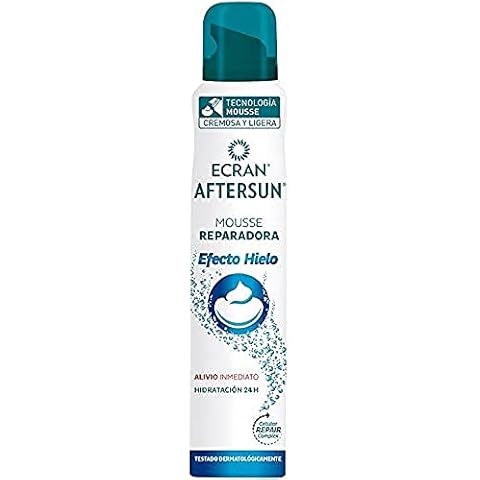 Ecran Aftersun - Mousse Reparadora, Efecto Hielo - 200 ml Cover