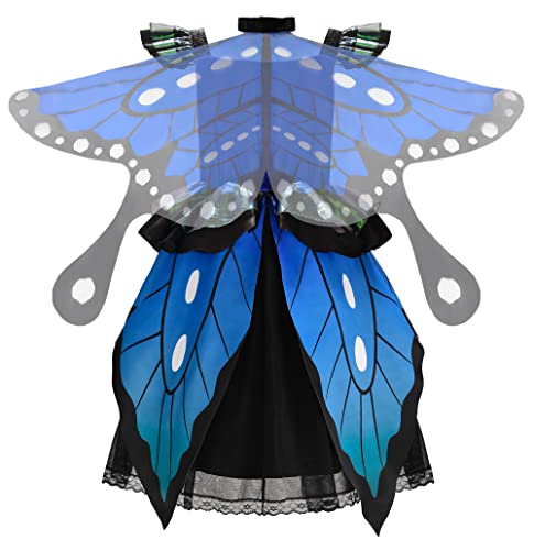ReliBeauty Costume Farfalla Bambina Vestito da