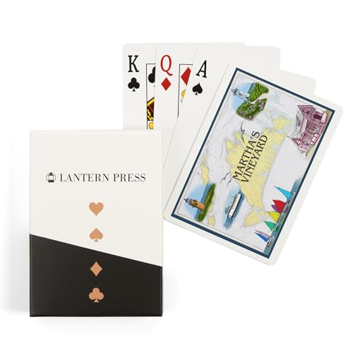 Martha's Vineyard, Naipes Póker 52 cartas