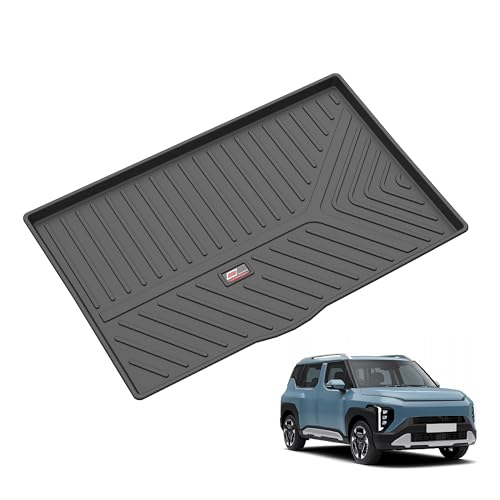 Image of GFX Car Trunk Mats | for Kia Syros 2025 Onwards | All-Weather Protection | Anti-Skid Design | Custom Fit | Easy to Clean | Durable & Stylish | Keeps Car Interior Clean & Dust-Free