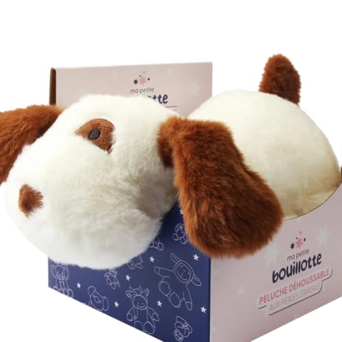 Ma Petite Bouillotte - Bouillotte Peluche - Chaleur Douce - Sachet de Billes d'Argile Micro-Ondable...