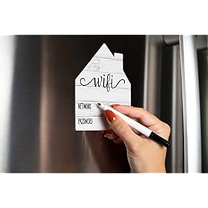 Rusticwhitewifipasswordsignrusticfarmhousefridgemagnetwifipasswordsignforhomewithblackweterasablepenmagneticwhitewifisignforguestsfridgemagnetdecor40x50inch  Urban Country Home Decor Rustic white wifi password sign rustic farmhouse fridge magnet wifi password sign for home with black wet erasable pen magnetic white wifi sign for guests fridge magnet decor 40 x 50 inch  urban country home decor