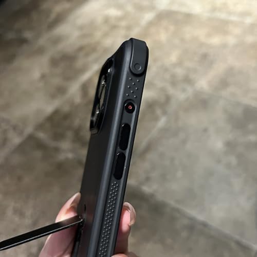 Coque iPhone 15 Plus antichoc noire idéale pour visionnage vidéo mains libres - 5