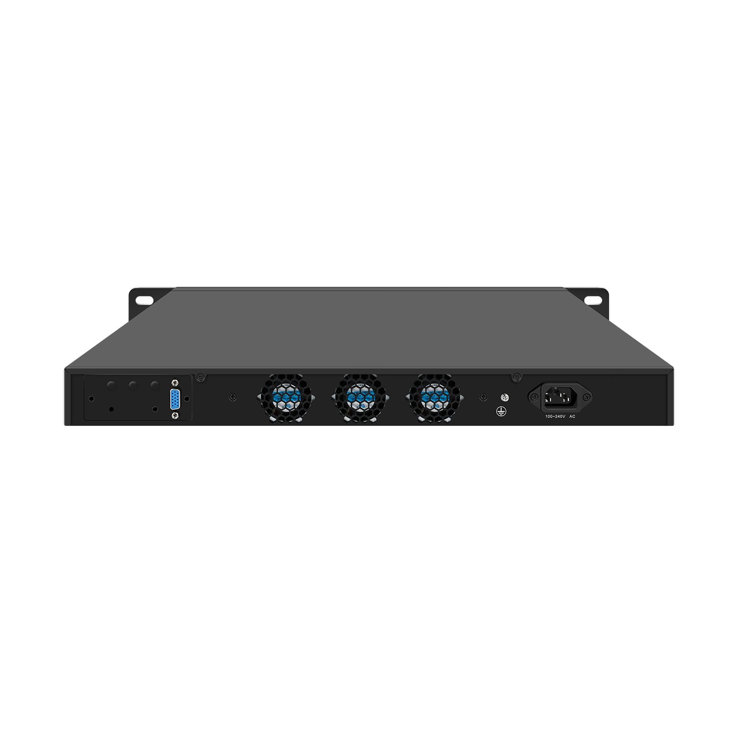 1U 19 Inch Rack Mount Firewall Appliance, PFSense, OPNsense, VPN, Network Router, I3 N300, RJ55, AES-NI, 8 x 226-V 2.5GbE LAN, GPIO, SIM Slot, 16G RAM, 256G SSD