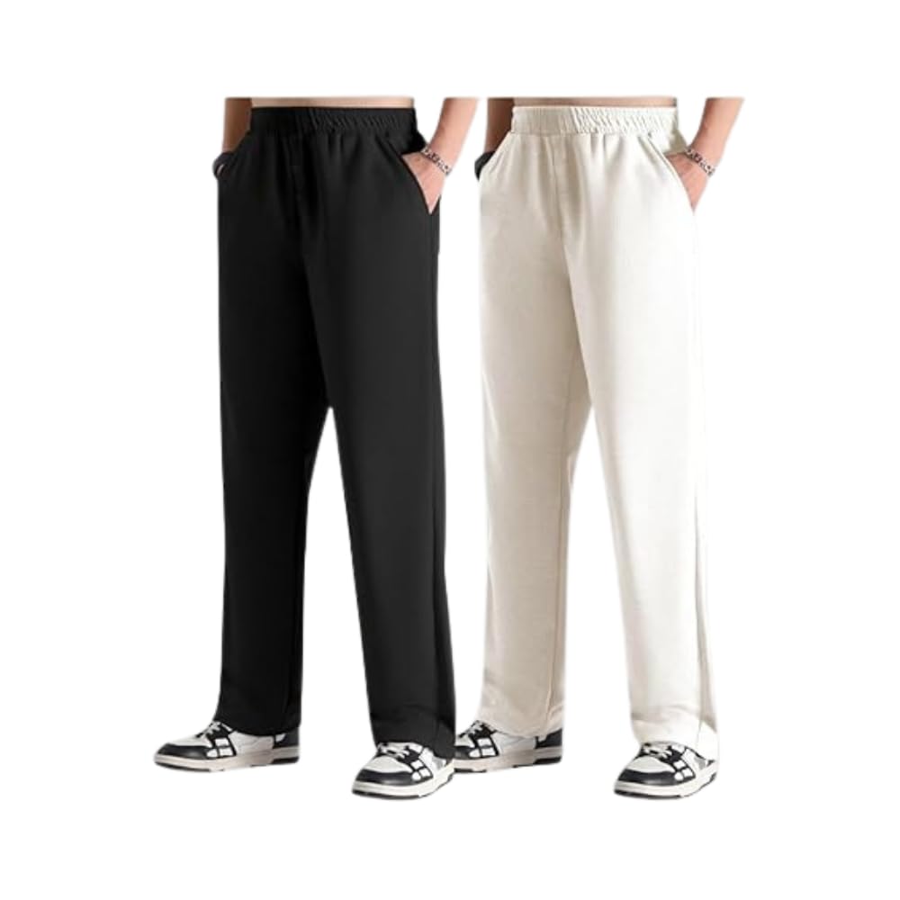 greciilooks Men's Loose Mid Rise Regular | Sports Stylish Track Pant | Trouser (Available in Plus Size and Combo Pack of 2)-picture-12
