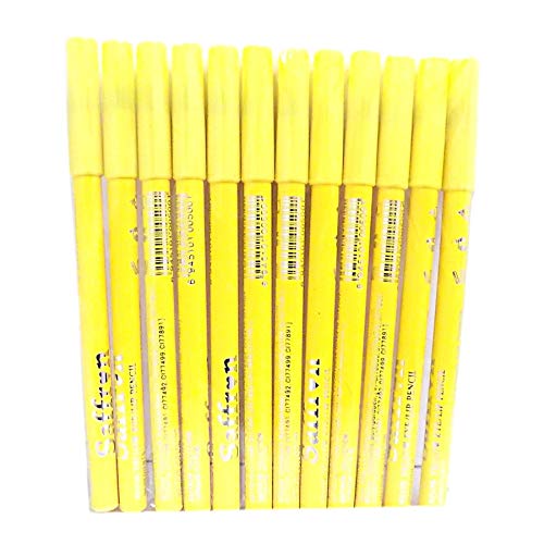 Saffron Neon Lip/Eye Pencil Yellow - Image 3