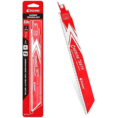 EZARC Carbide Sawzall Blade for Metal Cover