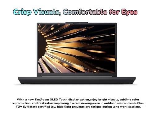 Image of New ThinkPad P16 Gen 3 Mobile Workstation AI Laptop 16″ 3.2K OLED TouchScreen 24-Cores Ultra 9 275HX 128GB RAM 8TB SSD(2 x 4 TB) RTX PRO 5000 Blackwell 24GB GDDR7 5MP RGB+IR Cam Backlit Win 11 Pro