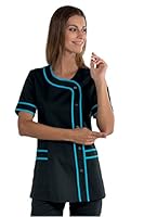 ROBINSON Damen Casacca Brasilia Schwarz/Türkis