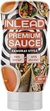 INLEAD - Premium Sauce - Light Sauce | 80% weniger Kalorien & 90% weniger Zucker | Perfekt Zur Diät | Kalorienarme Ernährung | Vegan | Glutenfrei | Laktosefrei - 350ml (Samurai Style)