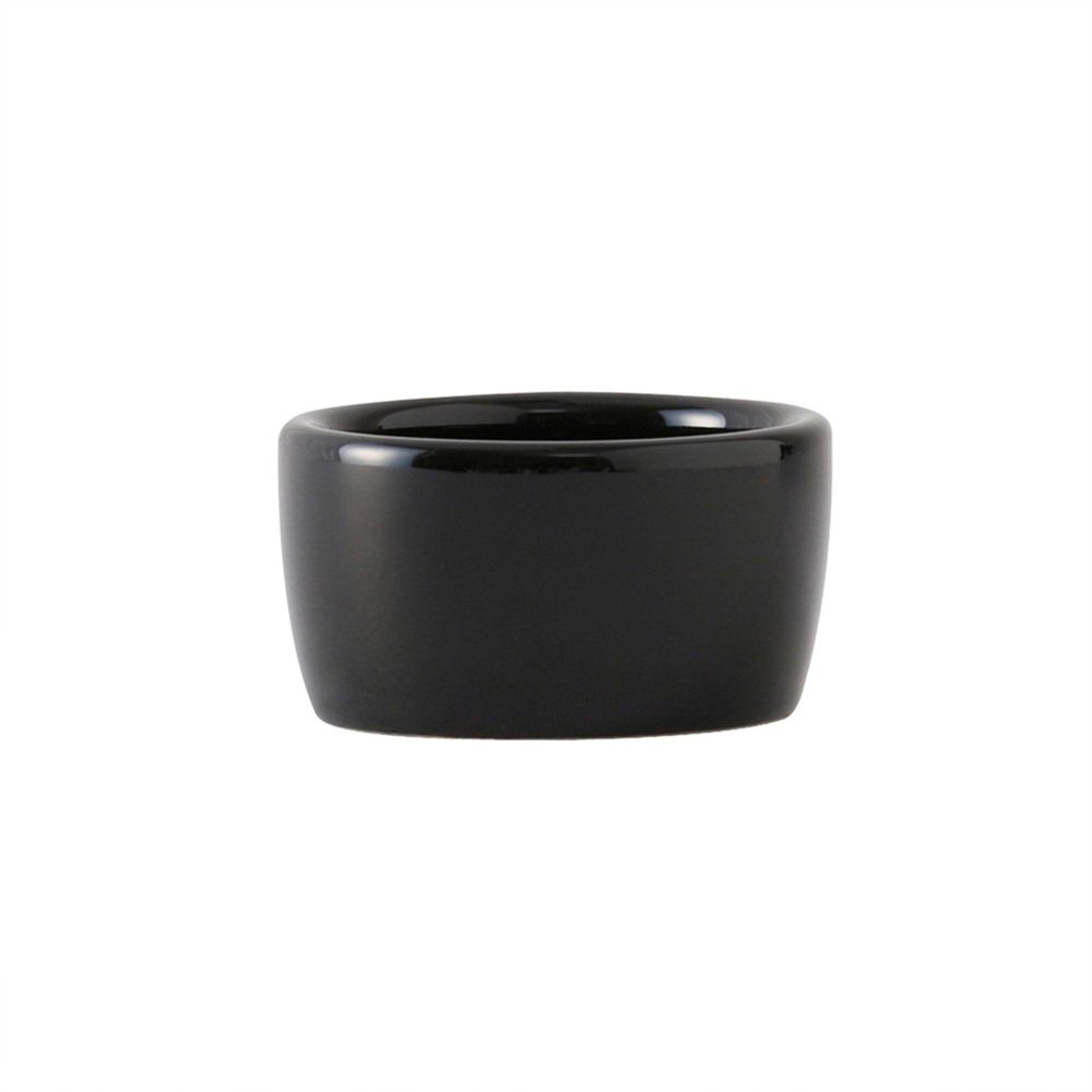 Tuxton 2 Oz. Black Pipkin Ramekin