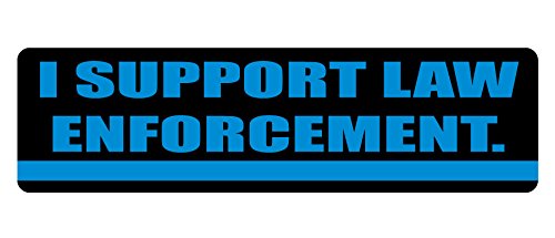 BOLDERGRAPHX 1079 I Support Law Enforcement Thin Blue Line