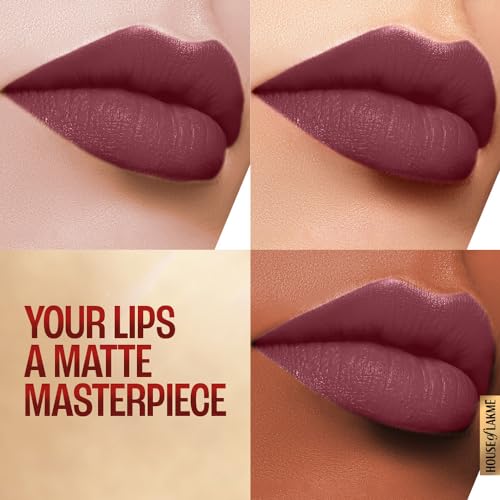Image of LAKME Powerplay Priming Matte Lipstick, Smooth Matte Finish, Lightweight Lipstick, Smudgeproof, Lasts 16hrs, Hydrates Lips, Pink Party, 3.6g (Pack of 2)