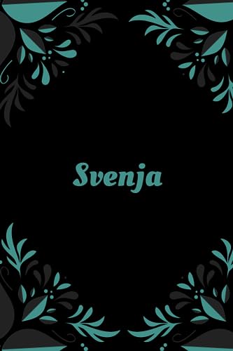 Svenja: Vorname auf dem Cover, Schönes Tagebuch Geschenk zum Geburtstag für Svenja