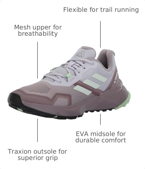 Image of adidas Women's Terrex Soulstride Rain.rdy Trail Running Shoes
