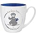 Produktbild Gruss & Co 45486 Anti-Stress Tasse für Beamte, 45 cl, Geschenk, New Bone China, Blau, 9.5 cm