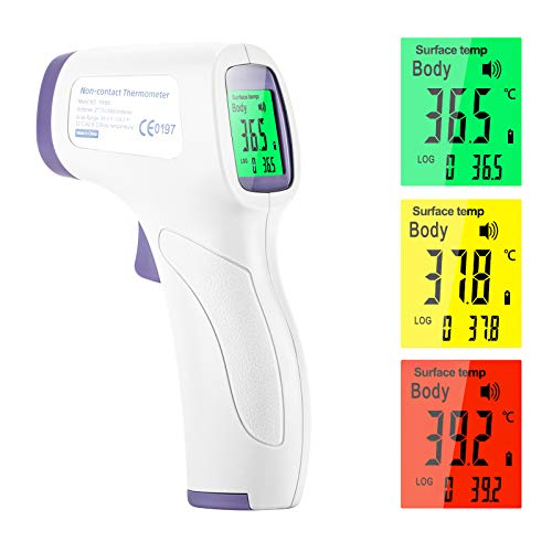 Eventronic Digitale Infrarood Voorhoofd Thermometer Non-contact Hoge Precisie Temperatuurmeting met Instant Lezing voor Baby en Volwassenen