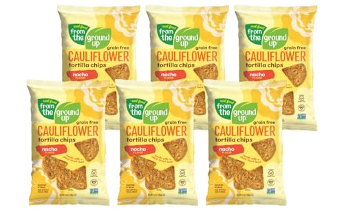 REAL FOOD FROM THE GROUND UP Cauliflower Tortilla Chips