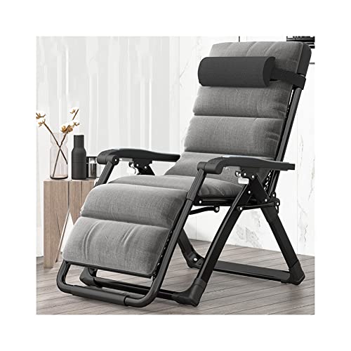 Outdoor-Klappstuhl mit Kissen für Pool, Strand und Camping, tragbares...