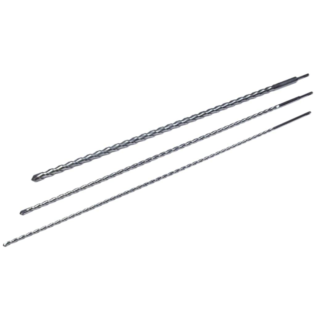 (6) Juego de brocas de percusión, 3 piezas, alojamiento SDS-Plus