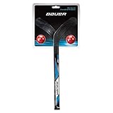 2 Schaumstoffbälle Bauer Mini-Stick-Set, Schwarz