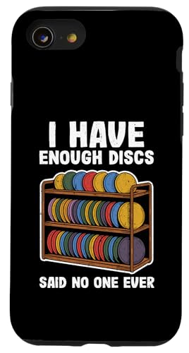 Funny Disc Gof Men I Have Enough Discs�B �X�}�z�P�[�X iPhone SE (2020) / 7 / 8 �p