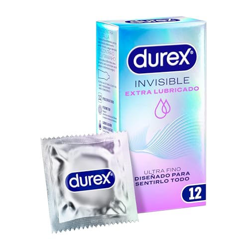 Durex Preservativos Invisibles Extra Sensitivos - 12 Condones