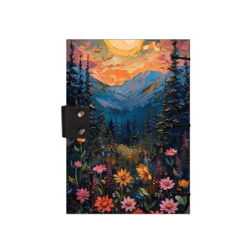 Image of Scenery Diary Notebook 7x5 Inch 160 Pages Unruled Journal for Notes