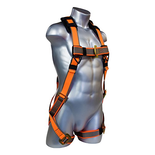 Warthog Full Body Universal Harness with Pass-Thru Leg Buckles (XXXL), OSHA/ANSI Compliant