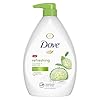 Dove-Refreshing-Body-Wash-with-Pump-Revitalizes-and-Refreshes-Skin-Cucumber-and-Green-Tea-Effectively-Washes-Away-Bacteria-While-Nourishing-Your-Skin-Cool-Moisture-Go-Fresh-Cool-Moisture-34-Fl-Oz Dove Body Wash with Pump Refreshing Cucumber and Green Tea Refreshes Skin Cleanser That Effectively Washes Away Bacteria…