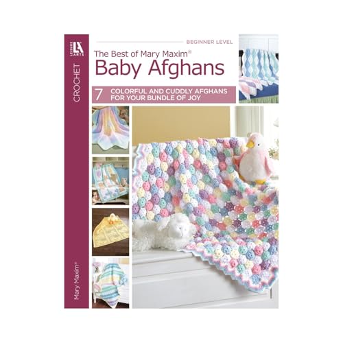 Leisure Arts LA-6187 Baby Afghans The Best of Mary...