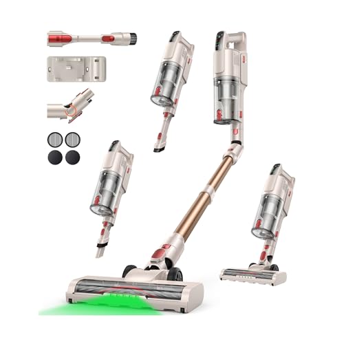 Cordless Vacuum with Bendable Wand