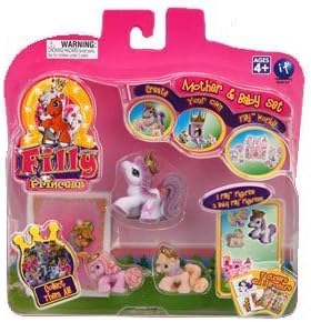 filly princess New Mother and Baby Set of Three (Random Figure)
