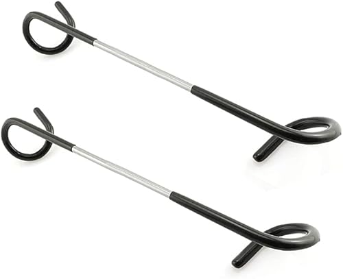 Miniatura 8 de Gancho para linterna de camping, luz de tienda de campaña, colgador de lámpara al aire libre, antideslizante, para camping, senderismo, 2 unidades