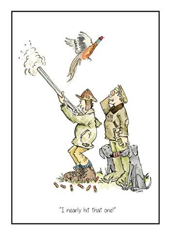 Farm Cottage Brands i Quasi Hit That Un A5 Caccia Biglietti D'Auguri con la Busta - Vuoto all'Interno per Proprio Messaggio Look per Carta Pacchi e Targhette per Andare con Questo