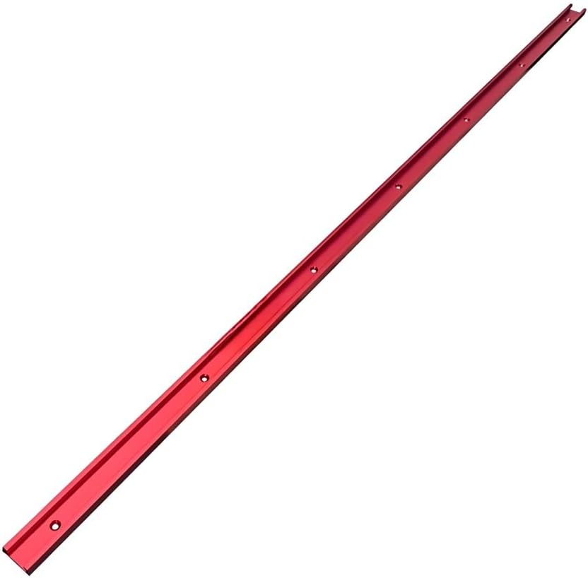 Red 300-1220mm T-slot T-track Miter Track Jig Fixture Slot 30x12.8mm For Table Saw Router Table Woodworking Tool (1220MM)