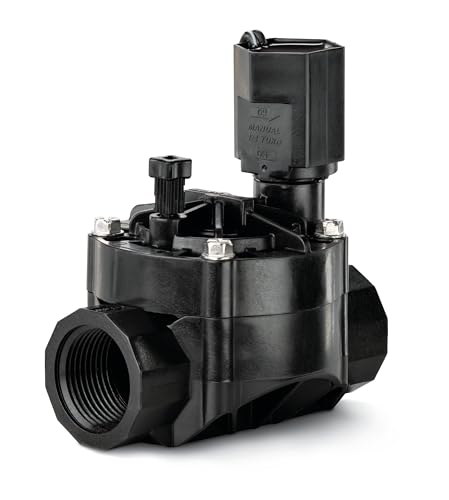 Rain Bird HV100FF High Value in-Line Valve 1 Female Threaded Inlet and Outlet Compact Design for Tight Installations