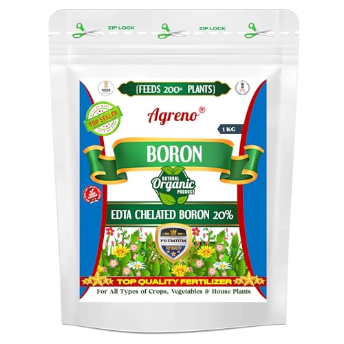 Image of Chelated Boron - 20% EDTA, Powerful Essential Organic Fertilizer for Fast Growth of All Plants. (1 kg)