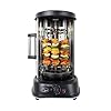 Quest 34020 Electric Rotisserie Grill/Kebab Machine with 7 Skewers / 21 Litre Roasting Capacity / 60 Minute Timer/Sliding Glass Door/Auto Shut-Off / 1500 W