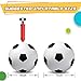 Dilabnba Mini Soccer Balls for Kids Toddlers 6-12 Months, 6'' Bouncy Kickball Footballs Sport Balls for Indoor Outdoor Playground Beach, Dodgeball Soft Ball Gift for Girls Boys 2 3 4 5 6 7(6 PCS)
