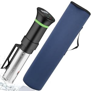Hittebestendige, waterdichte, universele stofafdekking voor Sous-Vide Garer, opbergzak voor KitchenBoss Sous Vide Garer Stick, Inkbird, Klarstein Quickstick en andere
