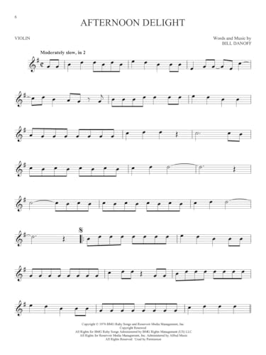 101 Popular Songs Sheet Music for Violin | Solo Violin Songbook for Pop Hits | Easy to Intermediate Arrangements for Practice | Instrumental Music Book for Beginners and Advanced Players - Image 6