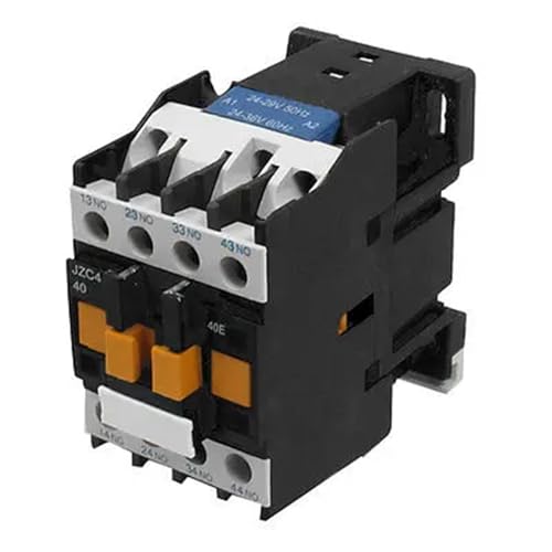 Contacteur AC trois pôles JZC4-40 relais inverseur 4NO 20A 36V 48V