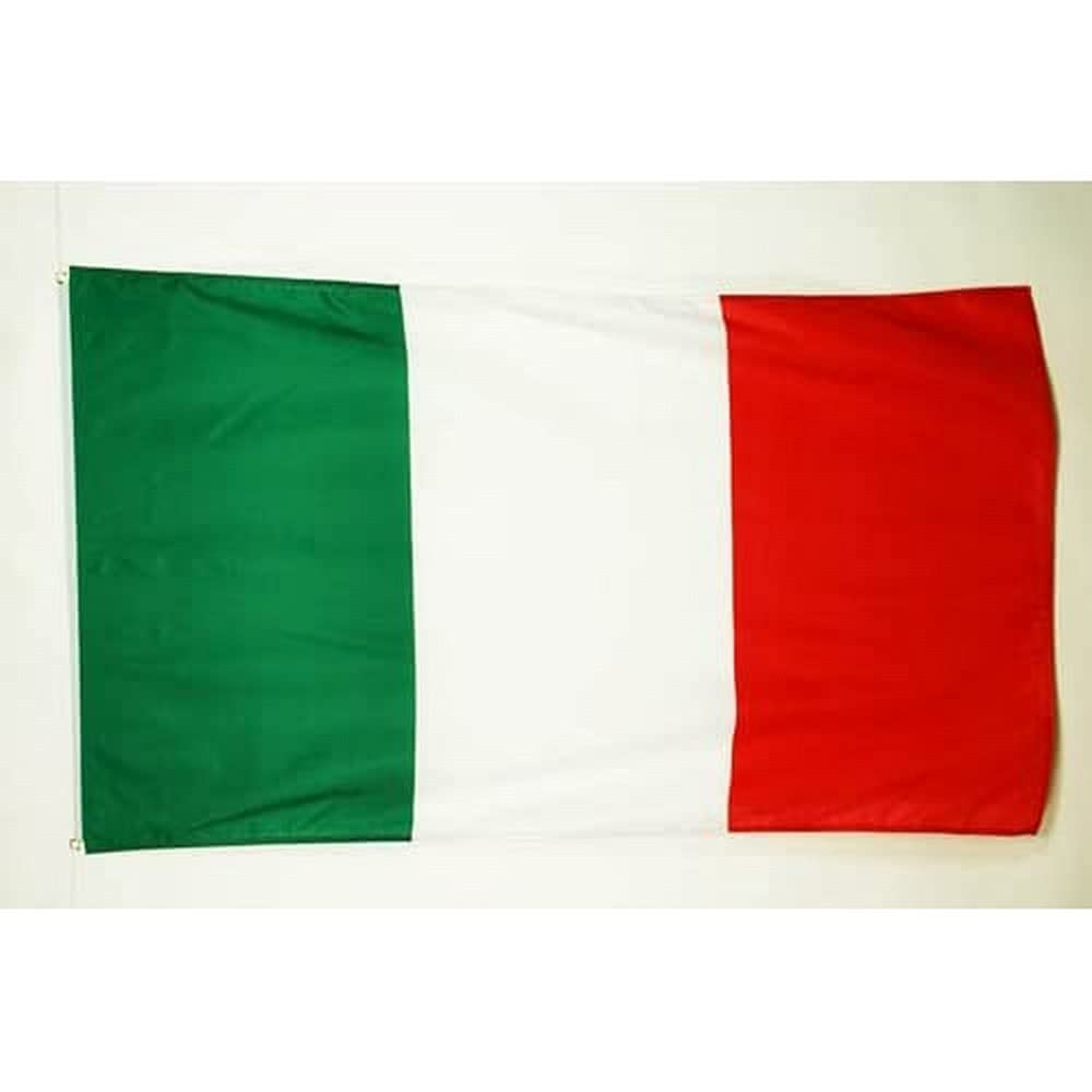 AZ FLAG - Italy Flag - 2x3 Ft - 100D Polyester Italian Banner with Two Metal Grommets - Fade Resistant - Vivid Colors - 2' x 3' Feet - 90x60 Cm