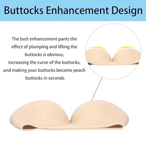 Image of Silicone Panties Buttock Hips Silicone Panty Hip Enhancer Crossdresser Fake Butt Pants For Transgender Drag Queen