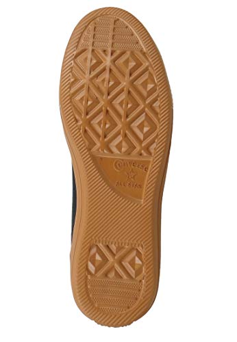 Converse Unisex-Adult Chuck Taylor All Star Ultra Lightweight Mid Top Sneaker, Black/Black/Warm Tan, 7 M Us #TOP5