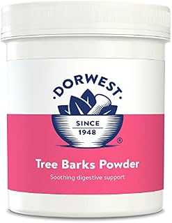 Dorwest Tree Barks Powder for Dogs and Cats, 100g, Slippery Elm Powder  Soothes Digestion & Upset Tummies, Eases Discomfort, Natural Formula