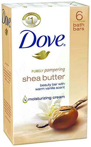 Dove Beauty Bar - Shea Butter with Warm Vanilla - 4 oz - 6 ct - 2 pk